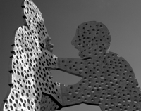 eine andere form des grenzen aufzeigens: molecule man in berlin