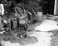 kleine schtze in einem hof am ufer von vitt